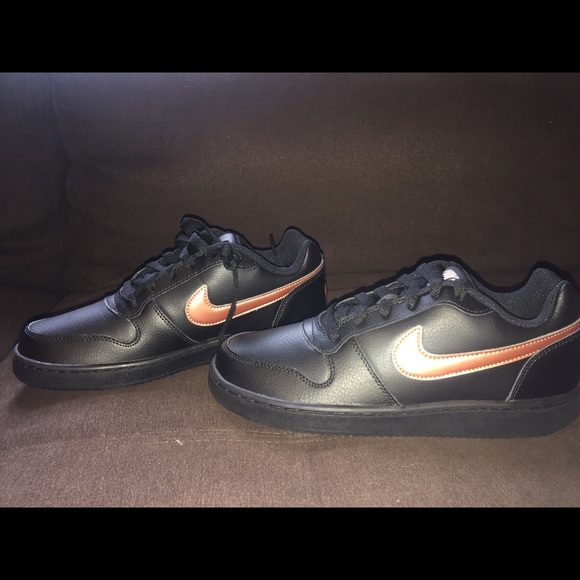 nike ebernon low rose gold